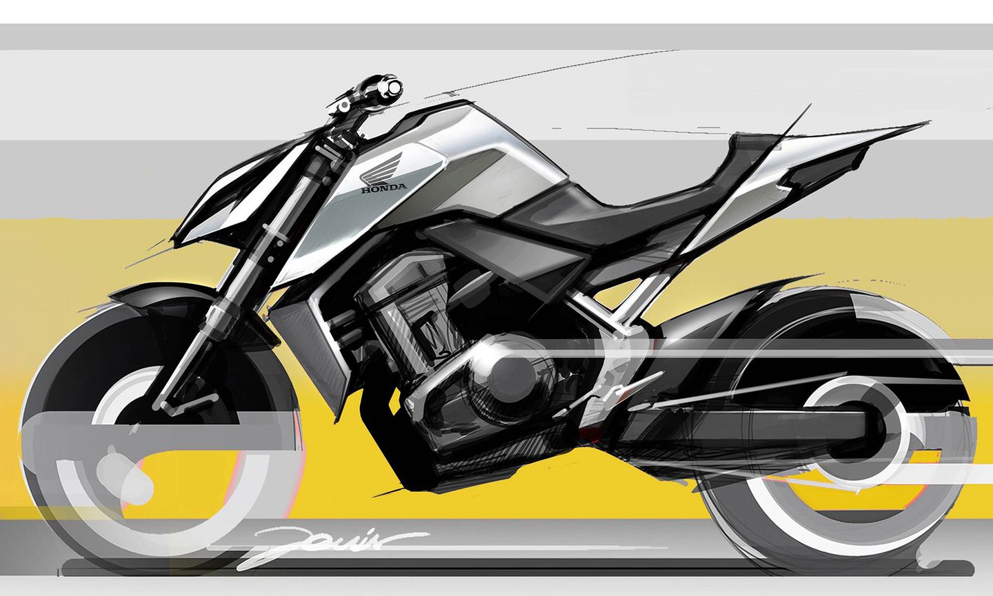 New Sketches of Honda’s Upcoming Hornet Streetfighter