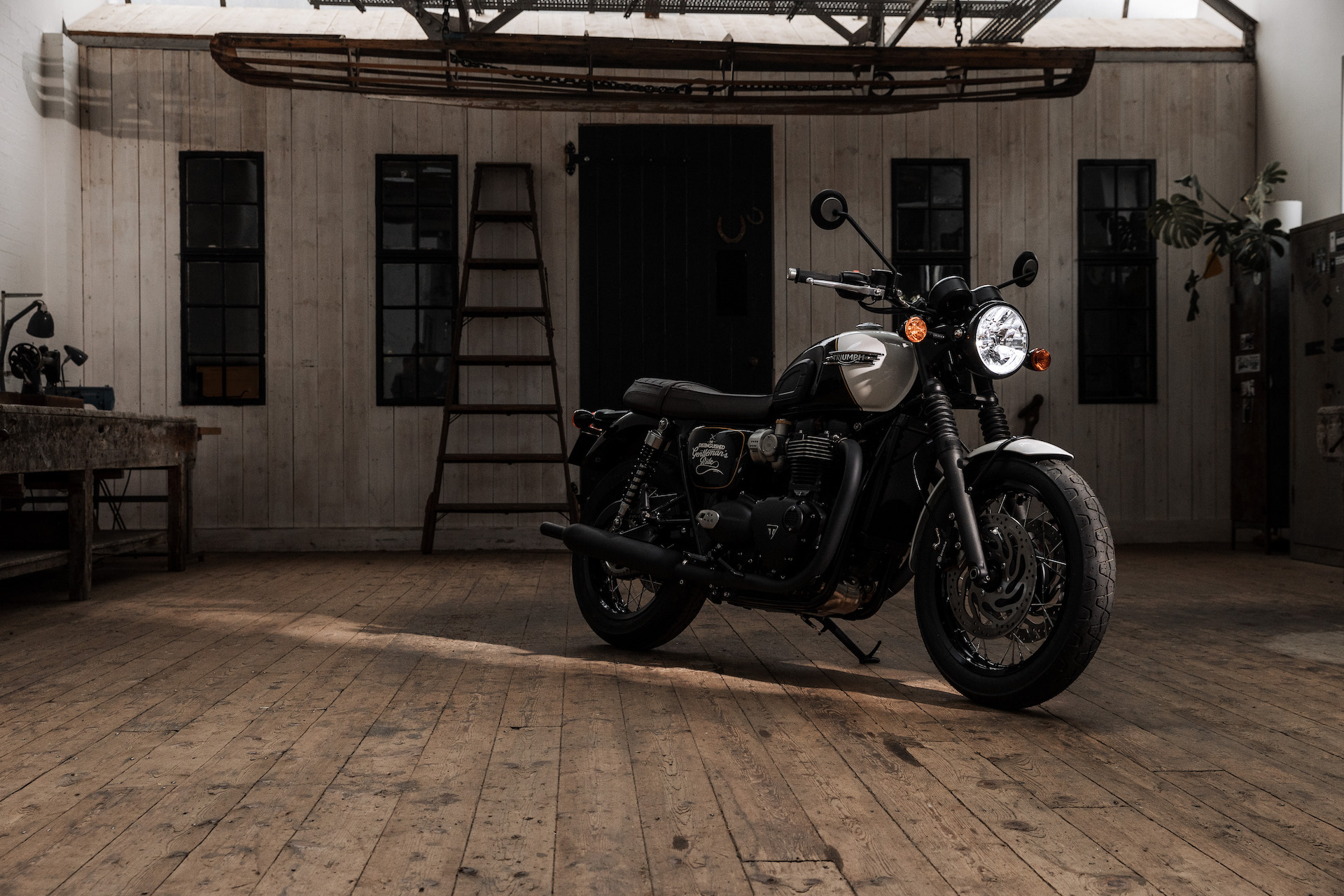 new Bonneville T120 Black DGR Limited Edition