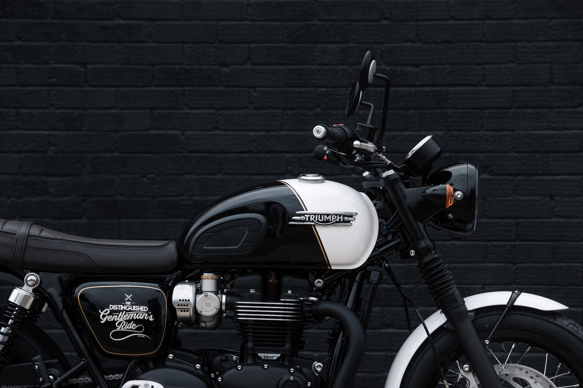 new Bonneville T120 Black DGR Limited Edition